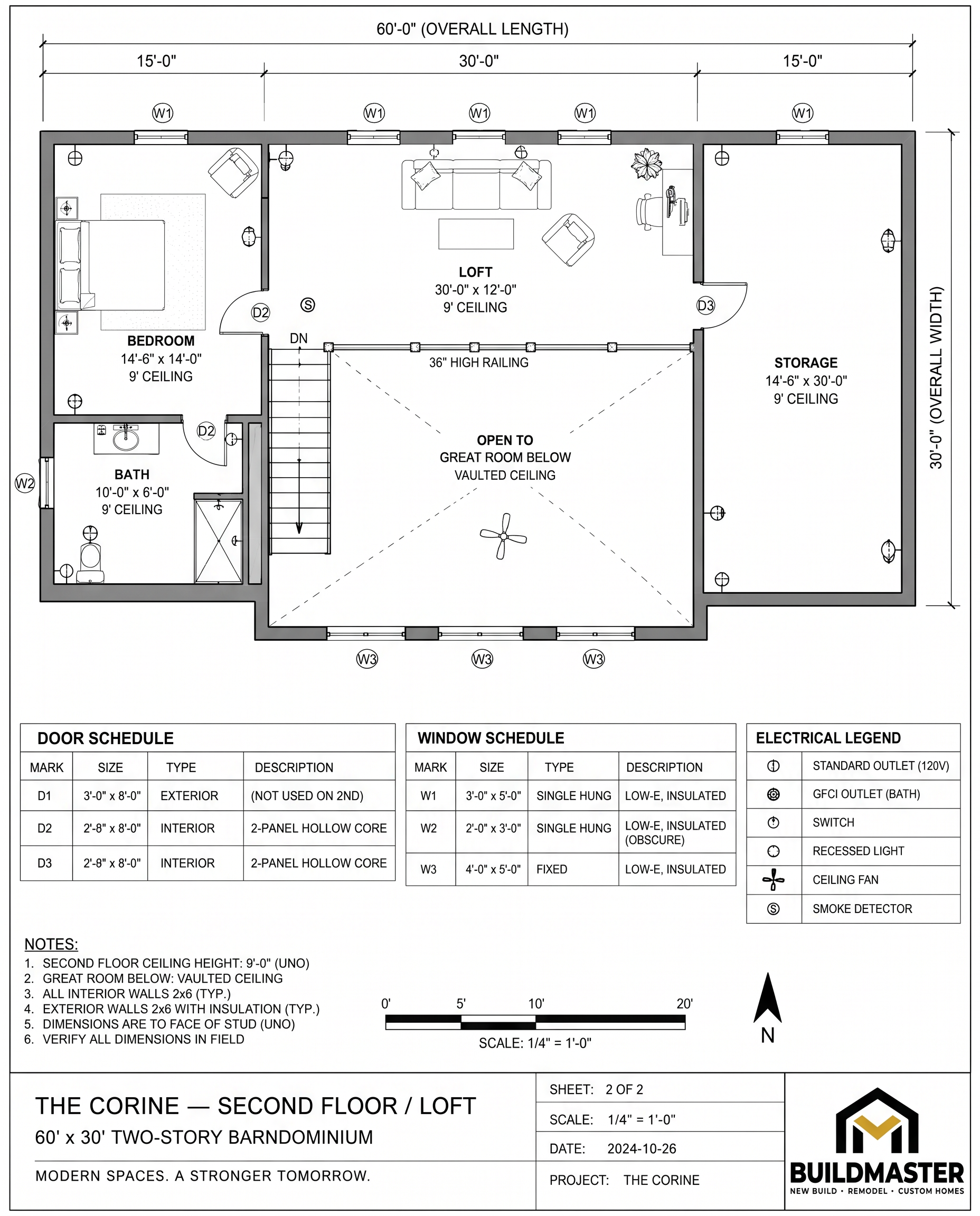 The Corine floor plan 2