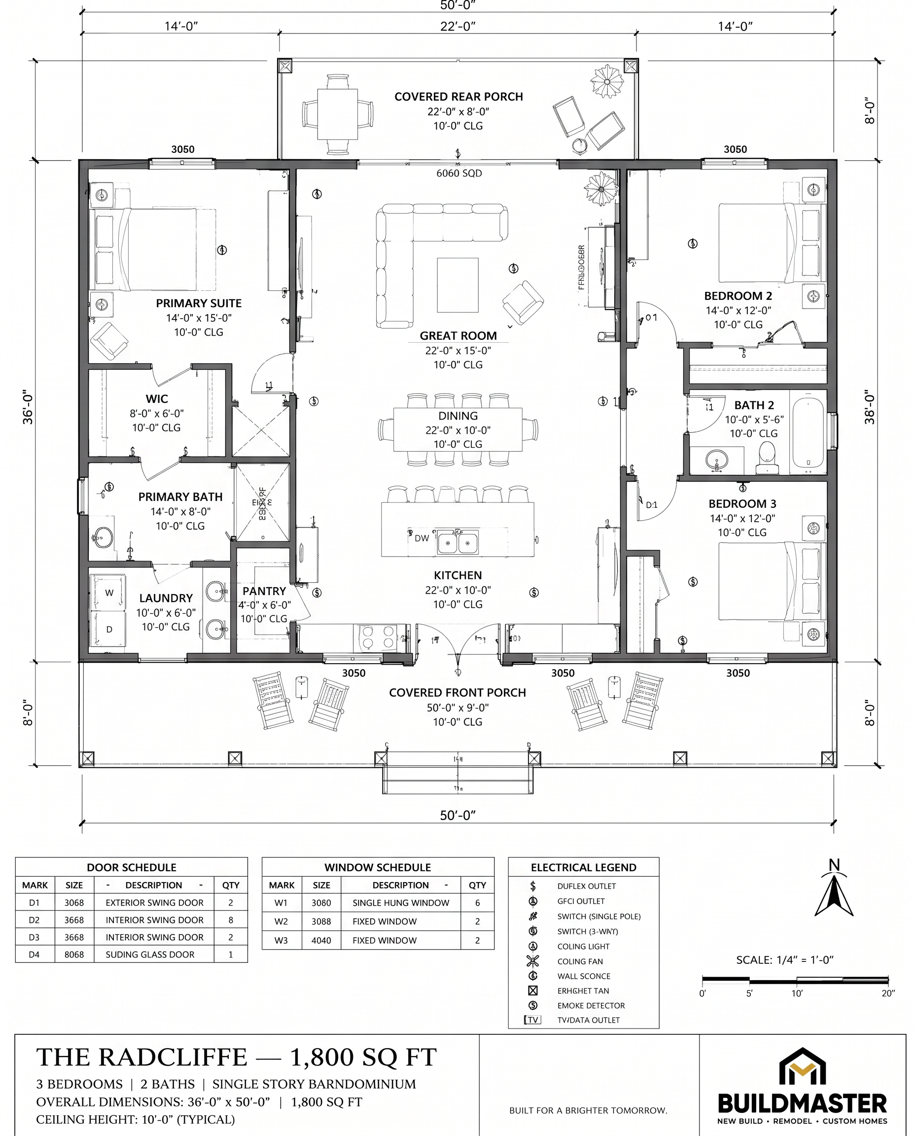 The Radcliffe floor plan 1